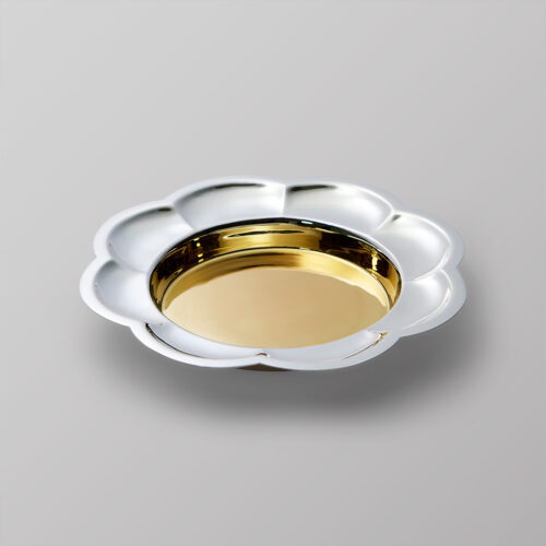 SS-G-6013 Daisy dish side on