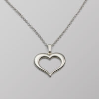 Open Heart Necklace