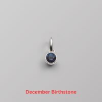Key and Birthstone Necklace - Image 15