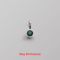 Key and Birthstone Necklace - Image 8