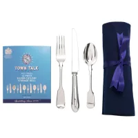 Silver Cutlery Storage Roll