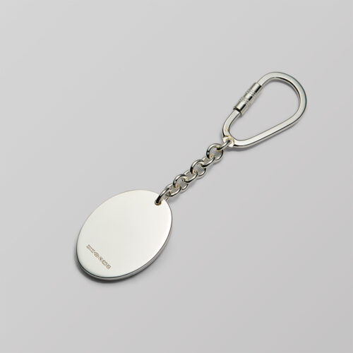 1 Oval Keyring