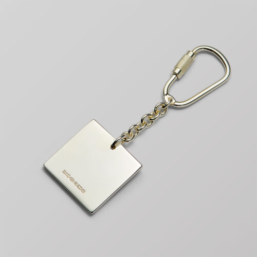 1 Square Keyring