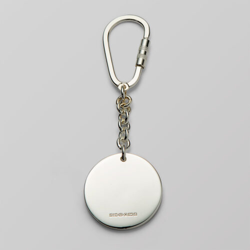 2 Circular Keyring
