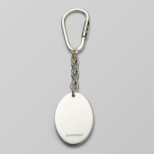 2 Oval Keyring