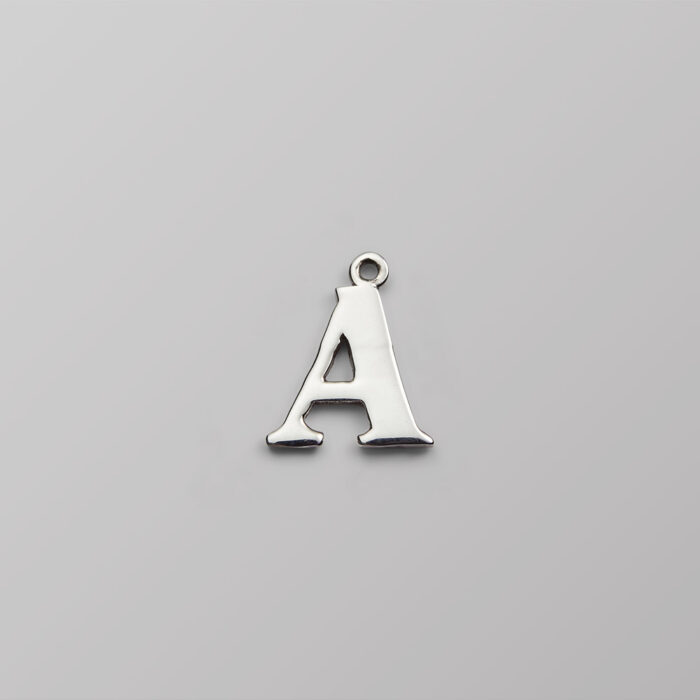 Letter and Heart Charm Necklace - Image 5