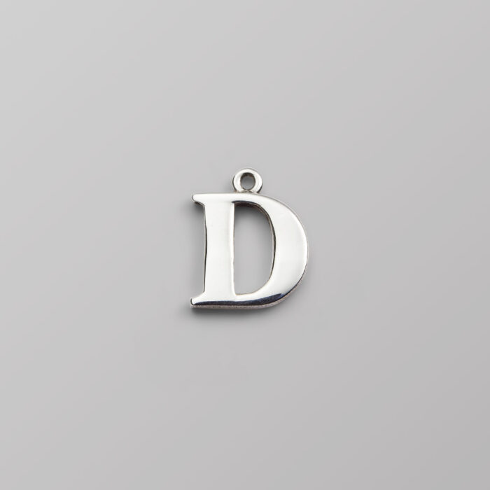 Letter and Heart Charm Necklace - Image 8