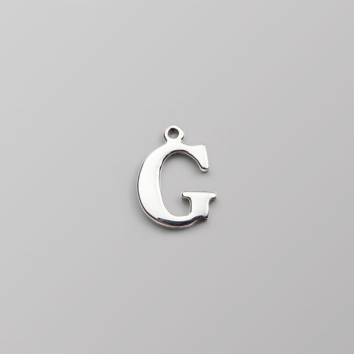 Letter and Heart Charm Necklace - Image 11