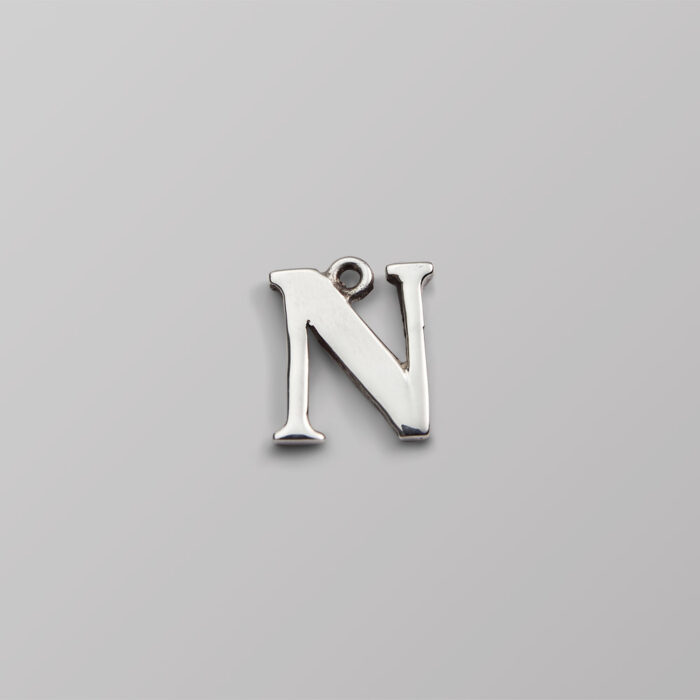 Letter and Heart Charm Necklace - Image 17